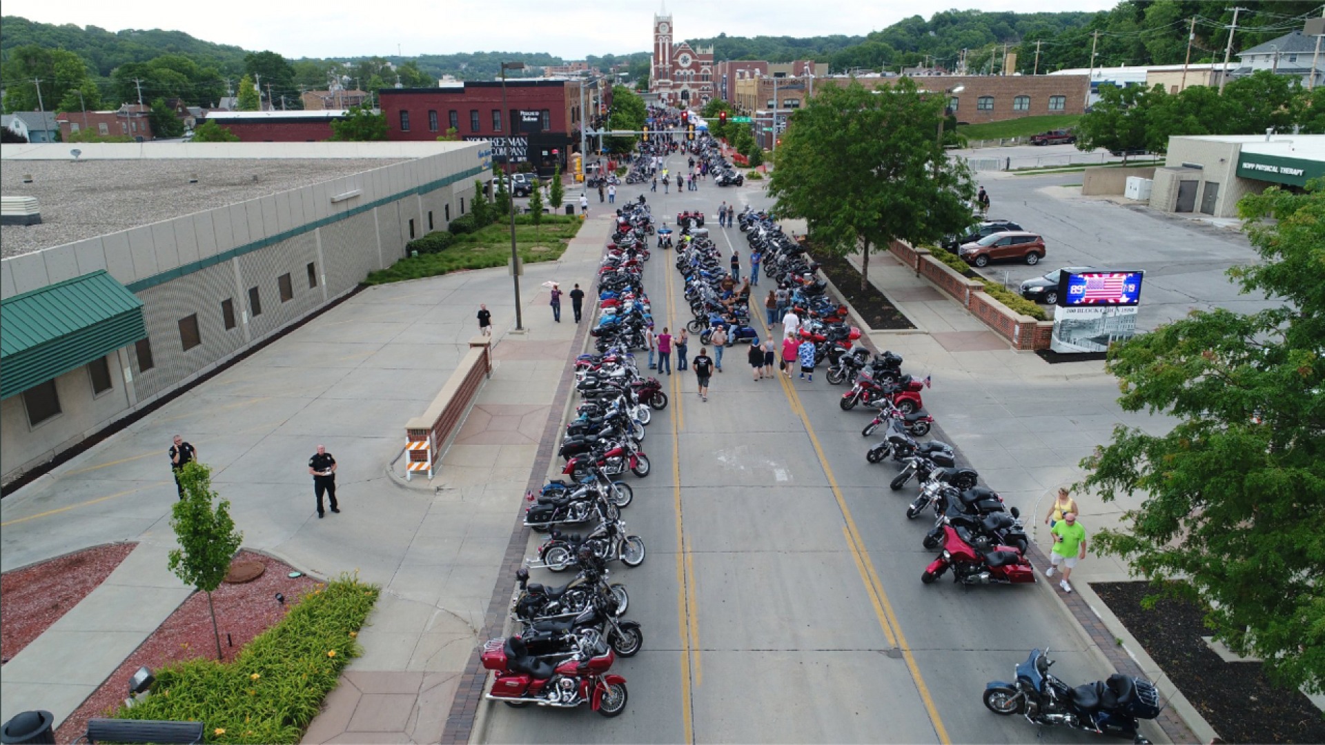Bikes on the 100 Block July 16, 2020 Unleash Council Bluffs