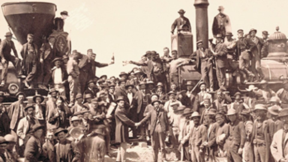 Featured image for Building America: History of the Transcontinental Railroad Through Photography