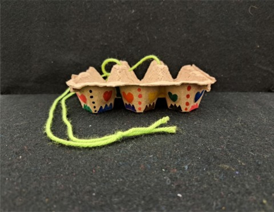 Featured image for Drop In! Egg Carton Bird Feeders