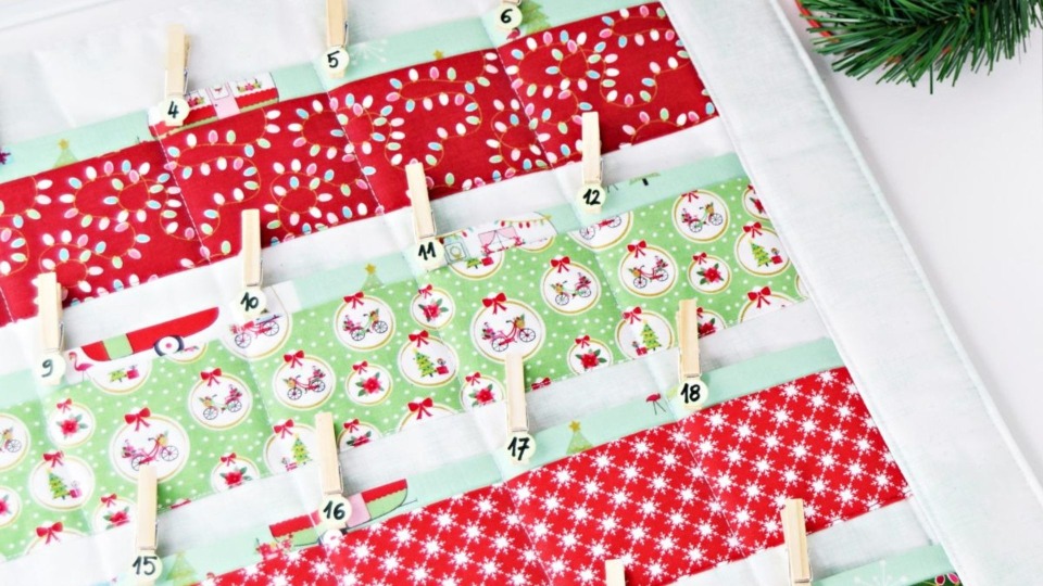 Featured image for How to Sew: A Holiday Countdown Calendar