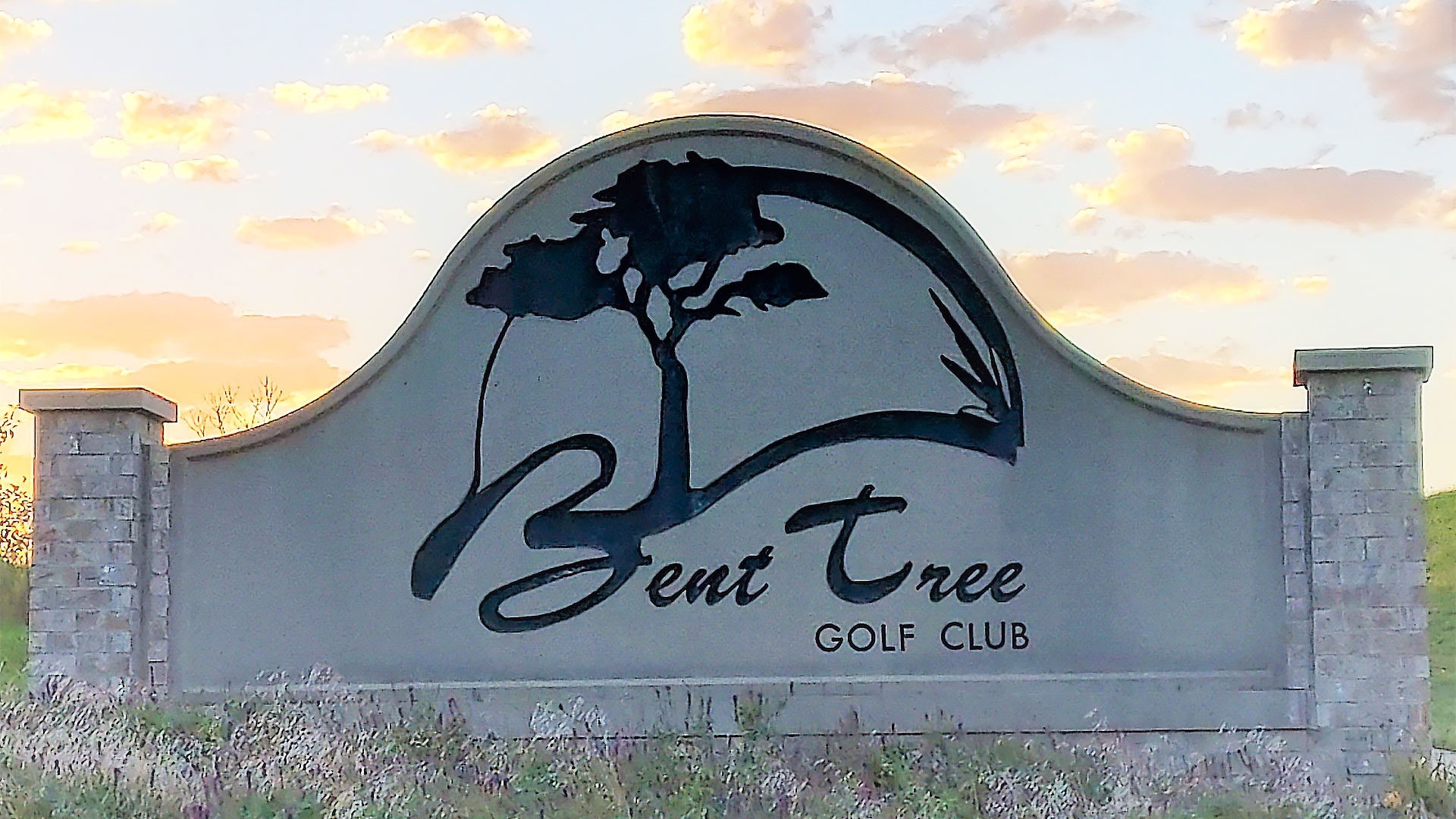 Bent Tree Golf Club Sign