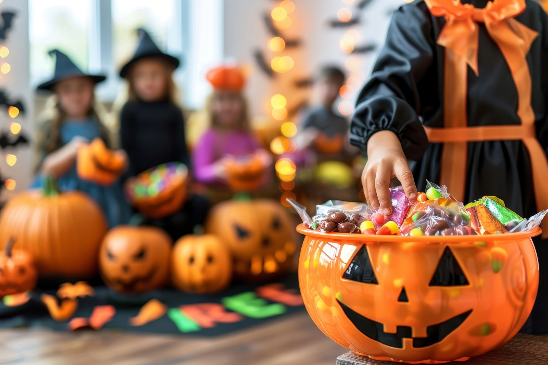 Inspecting Halloween Candy