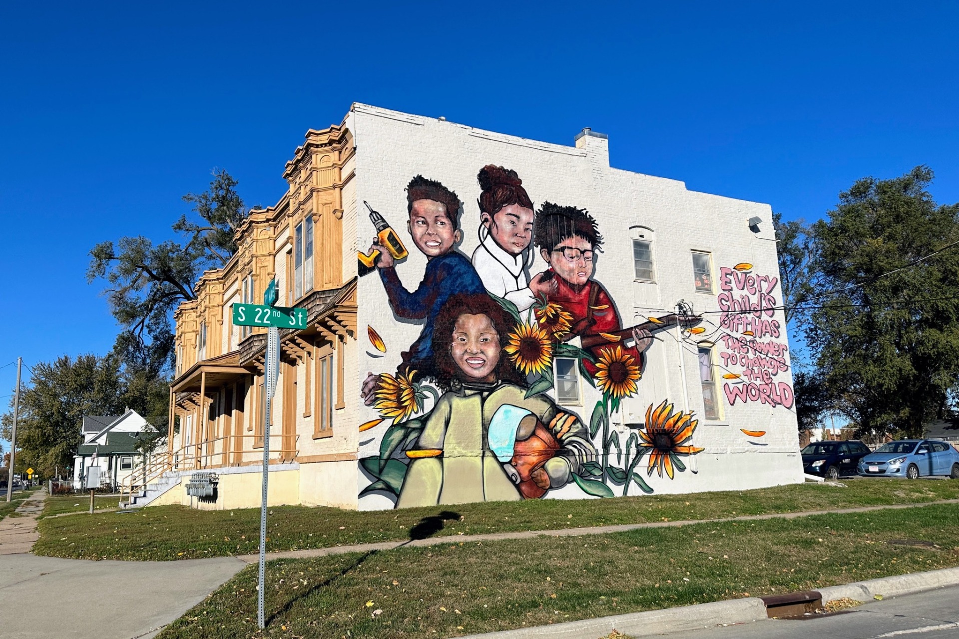 Empowering Youth for Global Change Mural