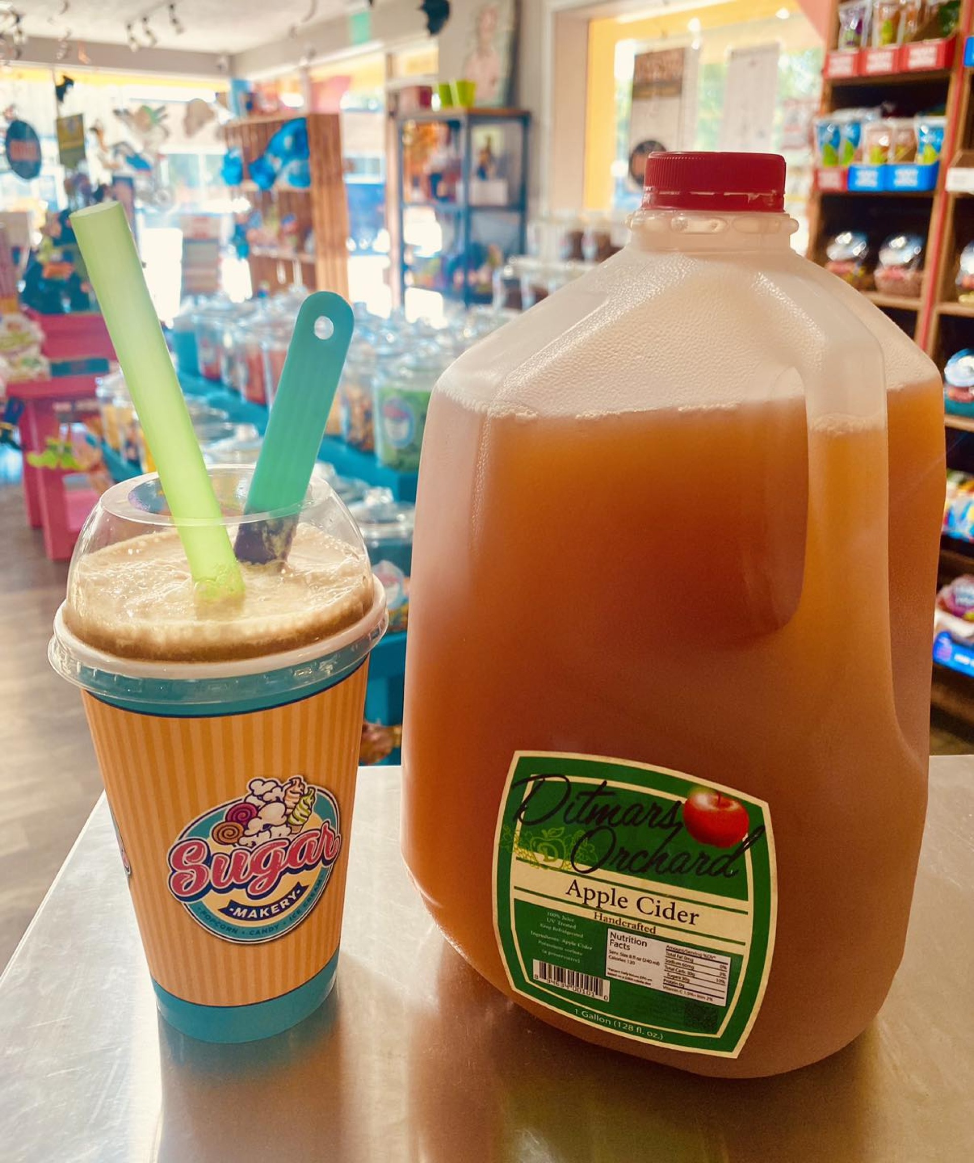 Ditmars Apple Cider Float