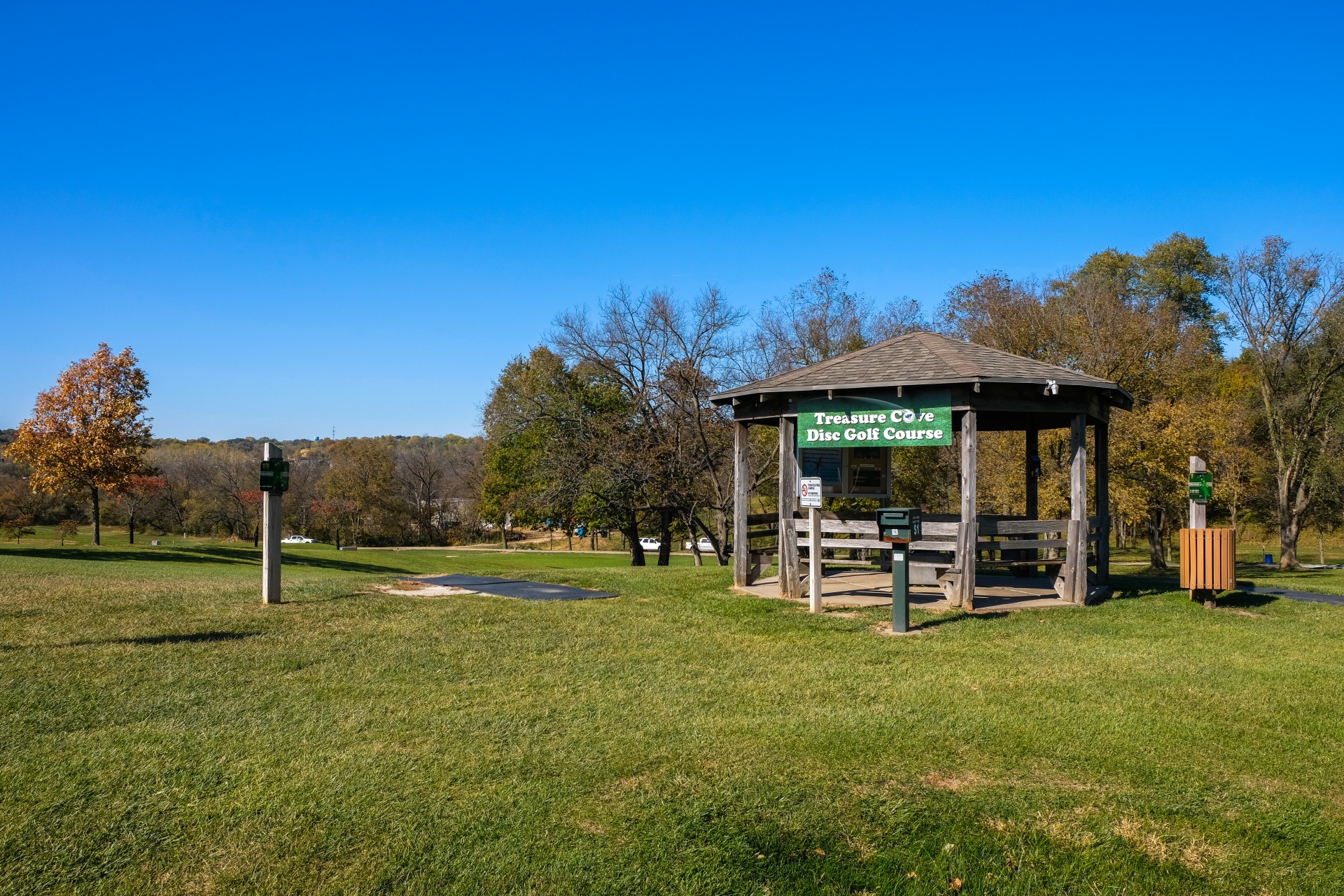 Treasure Cove Disc Golf Course Unleash Council Bluffs